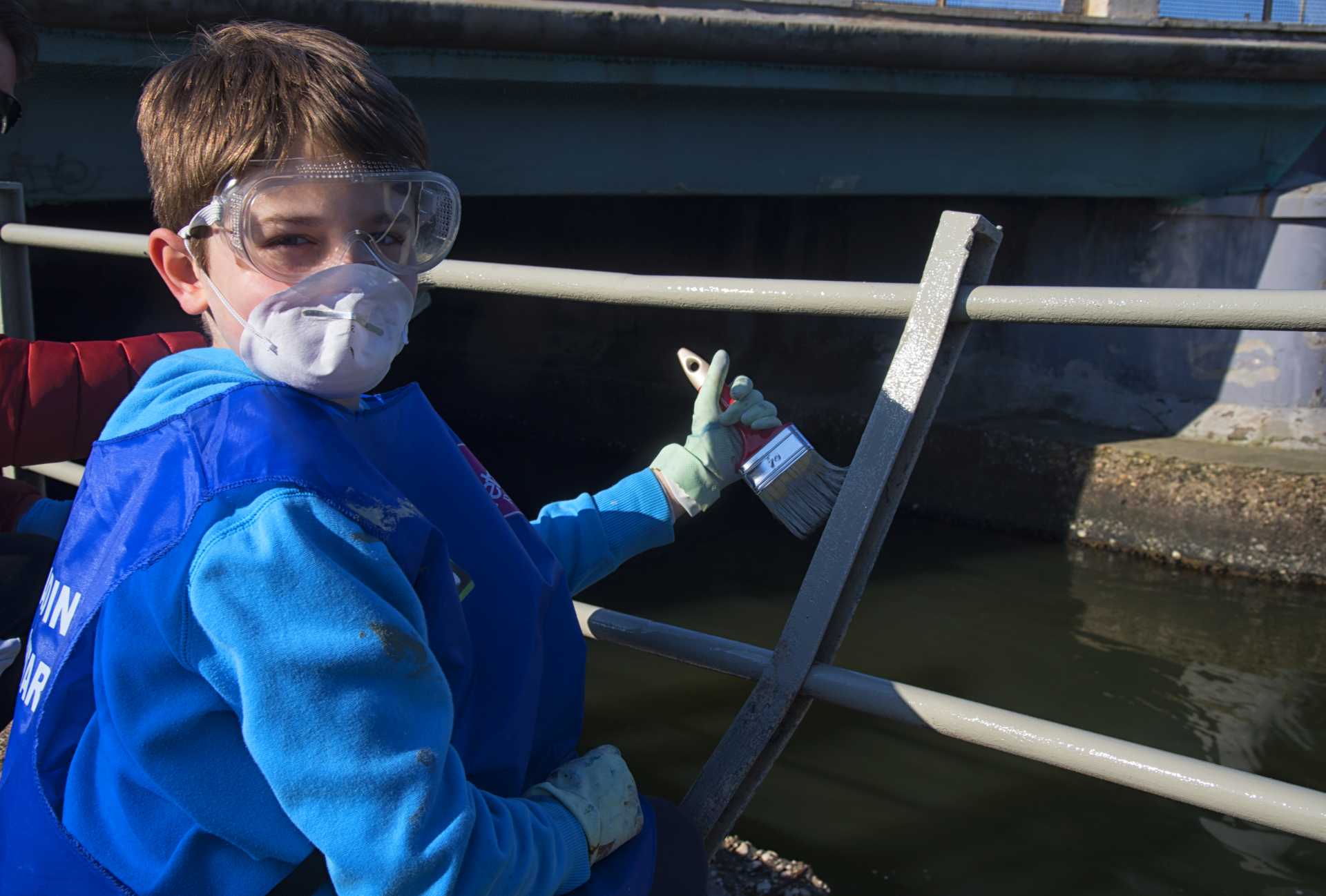 Bella, Roma al Canale dei Pescatori a Ostia Retake Ostia